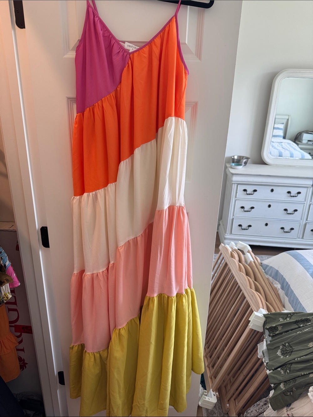 colorful summer dress
